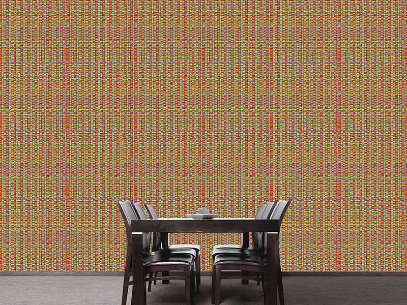 Wall Mural Pattern Wallpaper Striped Summer