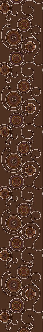Papier peint design Aborigine Twirls