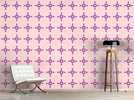 Wall Mural Pattern Wallpaper Organic Cross