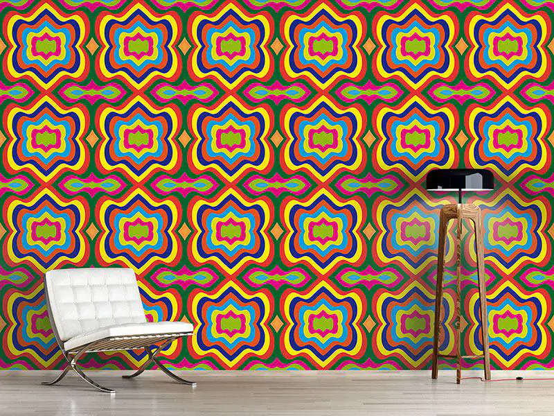Wall Mural Pattern Wallpaper The Power Of Color