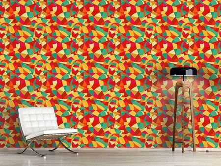 Wall Mural Pattern Wallpaper Abstract Expressionism