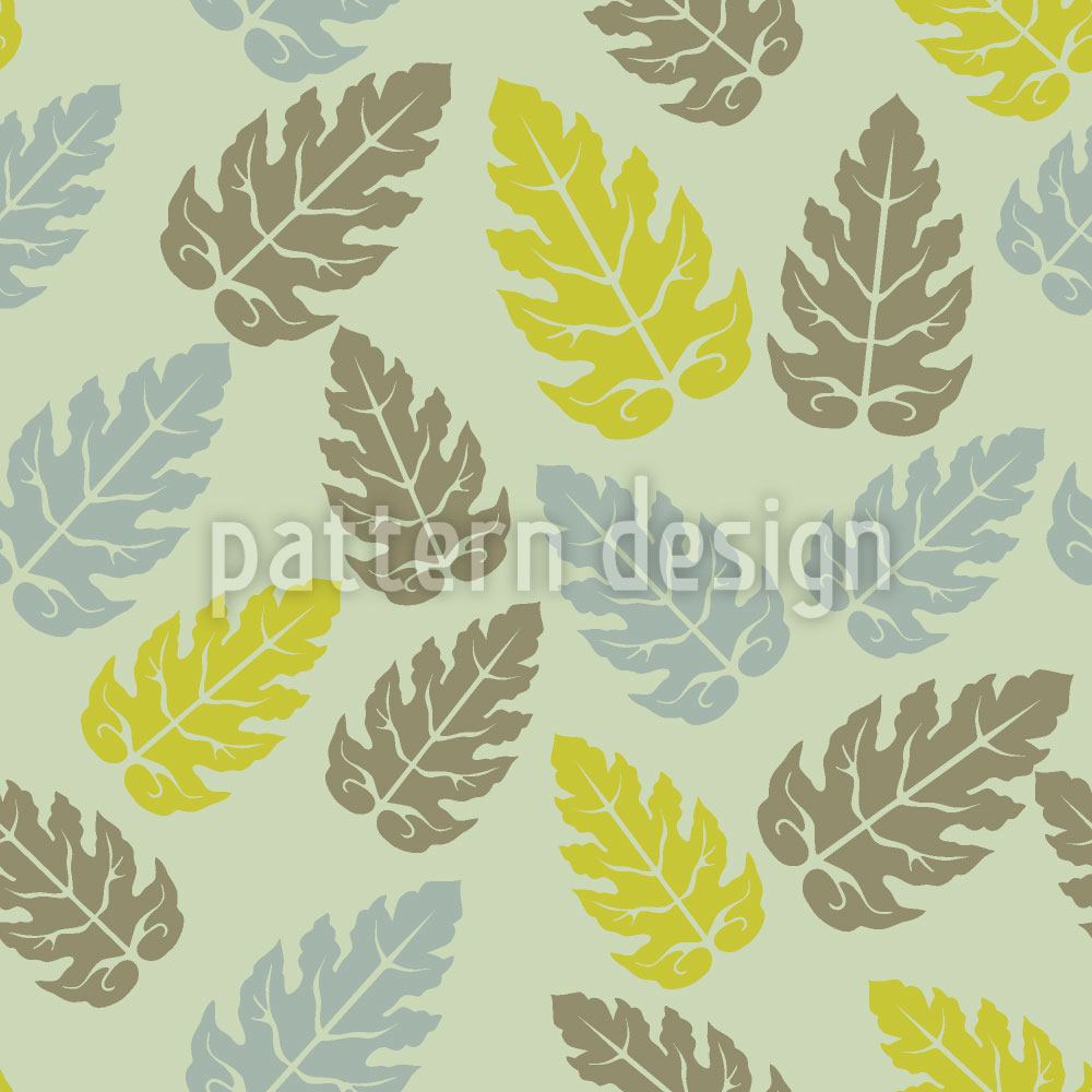 Papier peint design Nordic Leaf
