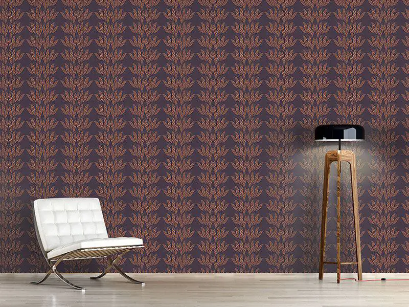Wall Mural Pattern Wallpaper Dotty Leaves