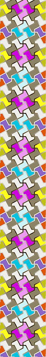 Wall Mural Pattern Wallpaper Funny Puzzle