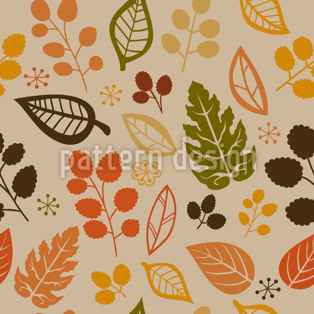 Papier peint design To Decide For Leaves