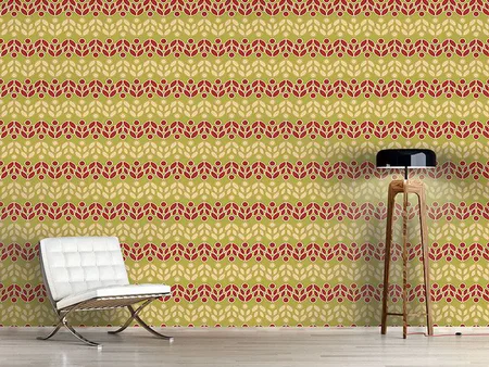 Wall Mural Pattern Wallpaper Flower Revival