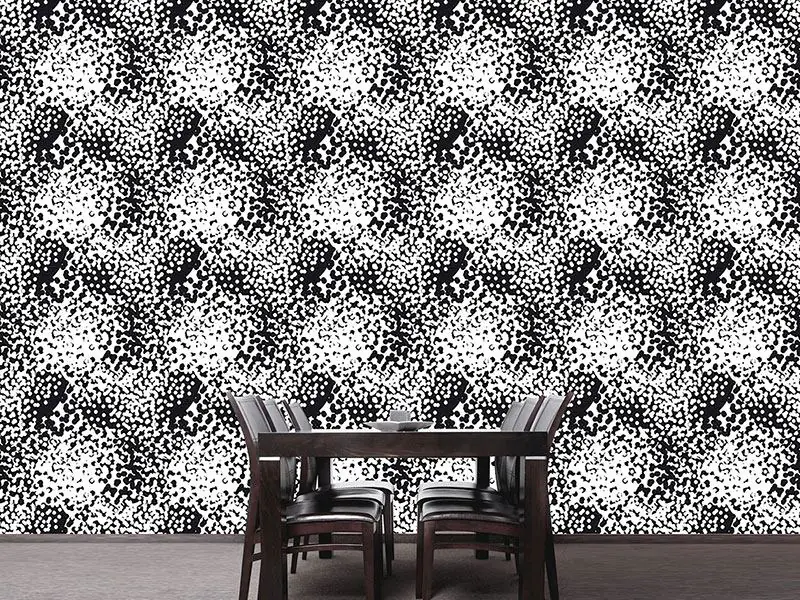 Wall Mural Pattern Wallpaper Dotted Extasy