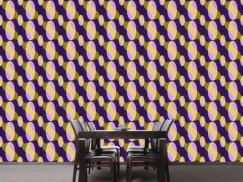 Wall Mural Pattern Wallpaper Oval S