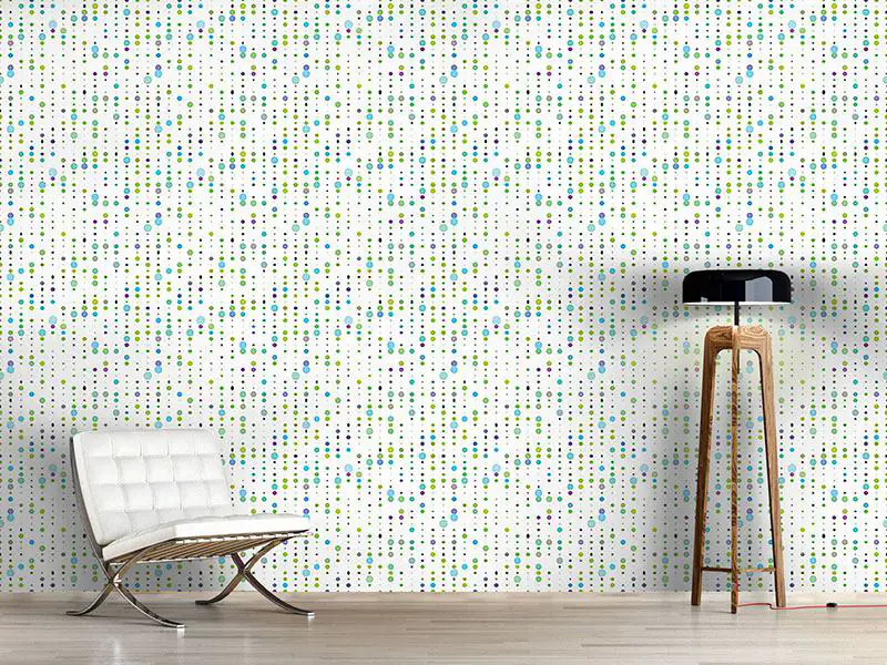 Wall Mural Pattern Wallpaper Dots and Dots