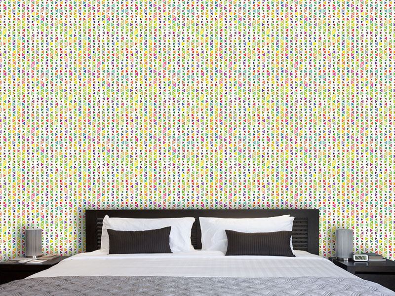 Wall Mural Pattern Wallpaper Because I Am Happy