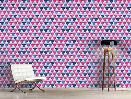 Wall Mural Pattern Wallpaper Triangle Cut