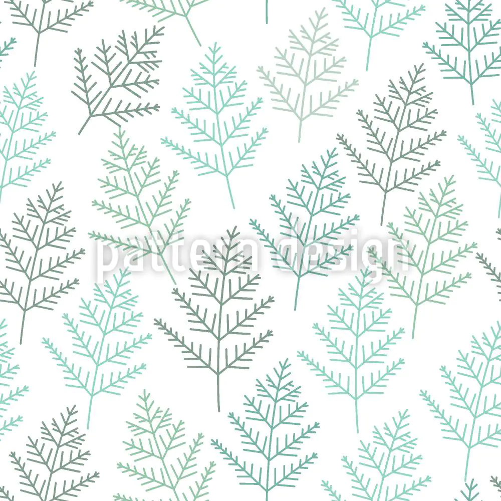 Papier peint design Little Winter Branches