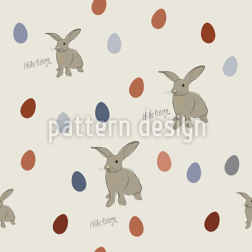 Papier peint design Happy Easterbunnies