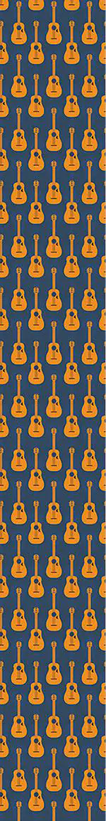 Wall Mural Pattern Wallpaper Creole Guitars