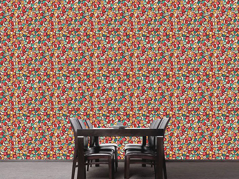 Wall Mural Pattern Wallpaper Confecti