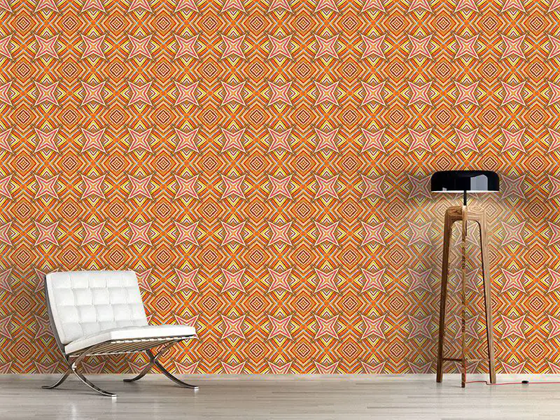 Wall Mural Pattern Wallpaper Desert Stars