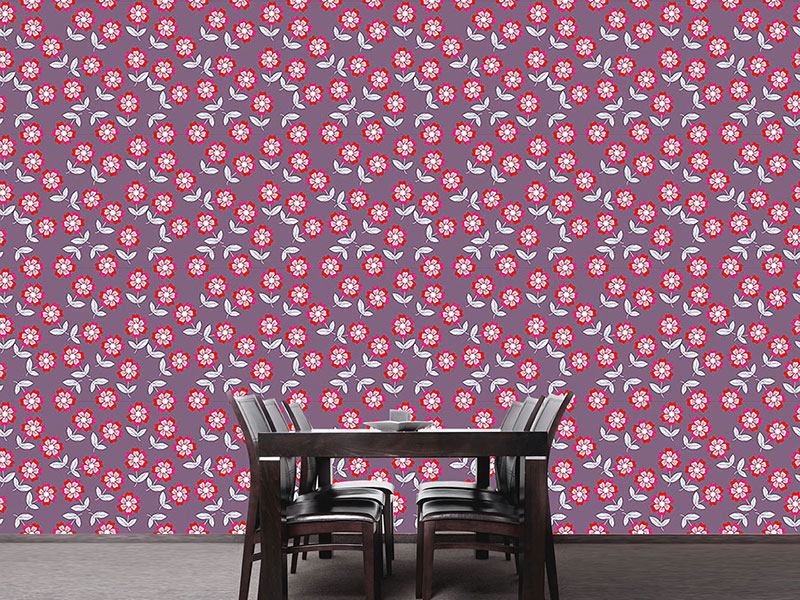 Wall Mural Pattern Wallpaper Flower Kate