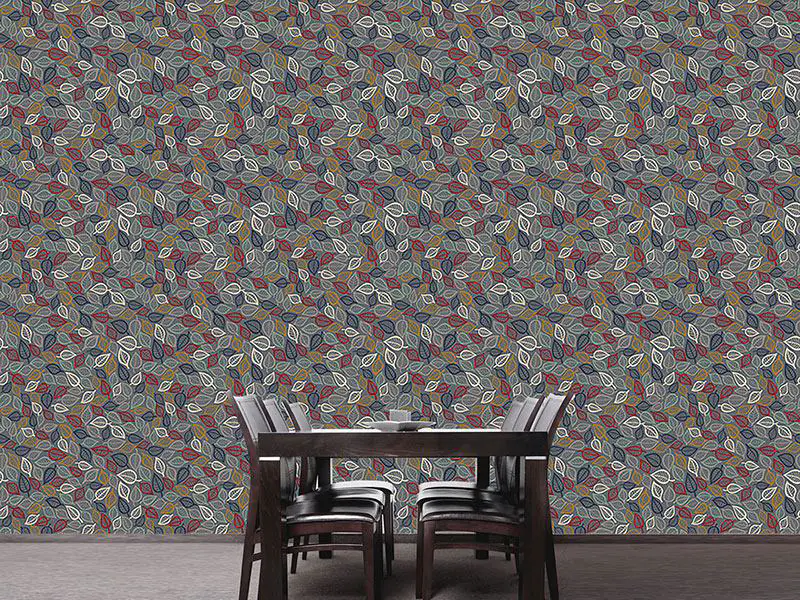 Wall Mural Pattern Wallpaper Leaf Bohemians