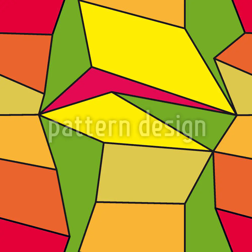 Papier peint design Cubism