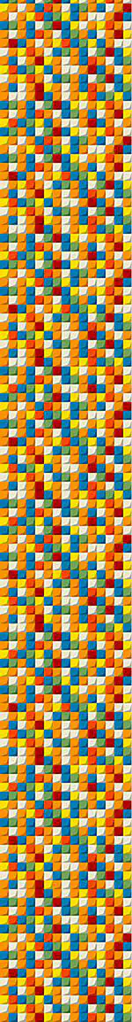 Papier peint design Mosaic Blocks