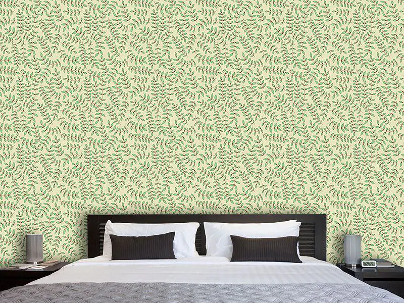 Wall Mural Pattern Wallpaper Beauty Leaf