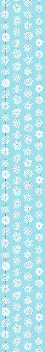 Wall Mural Pattern Wallpaper Snowflakes From Paper