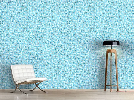 Wall Mural Pattern Wallpaper Emilles Fleurs En Hiver