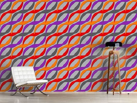 Wall Mural Pattern Wallpaper Color Waves