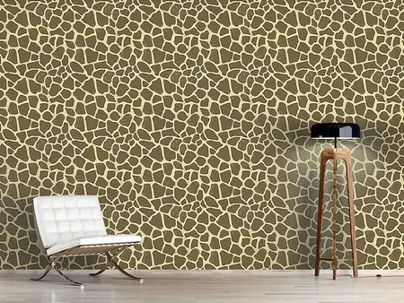 Wall Mural Pattern Wallpaper Giraffe