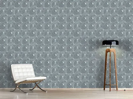 Wall Mural Pattern Wallpaper Square Structure