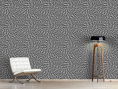 Wall Mural Pattern Wallpaper Vortex Dots