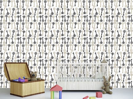 Wall Mural Pattern Wallpaper Which Key Fits