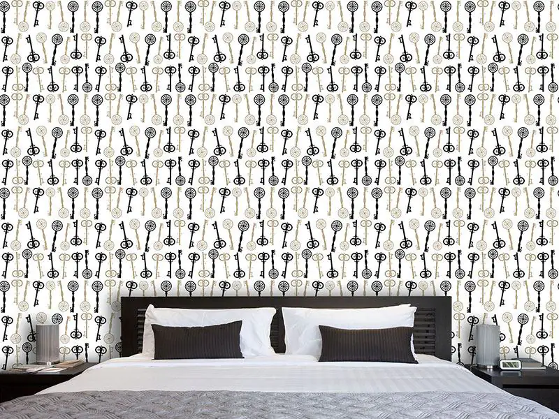 Wall Mural Pattern Wallpaper Which Key Fits