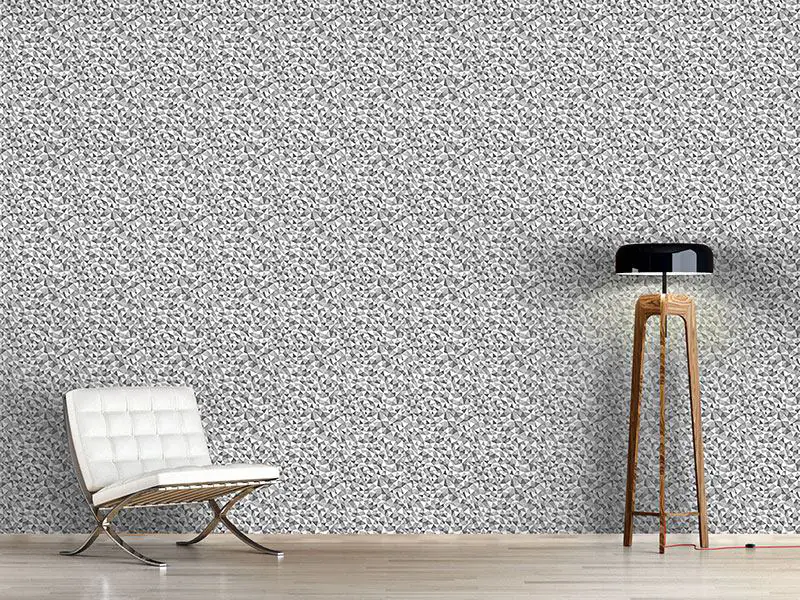 Wall Mural Pattern Wallpaper Mosaic Monochrome