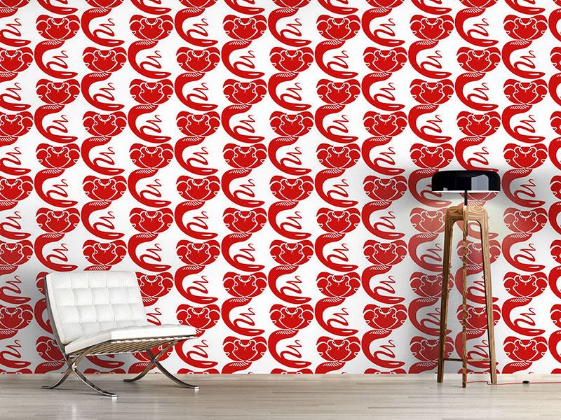 Wall Mural Pattern Wallpaper King Cobra