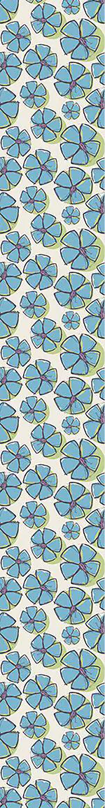Wall Mural Pattern Wallpaper Emily Draws Forget Me Nots
