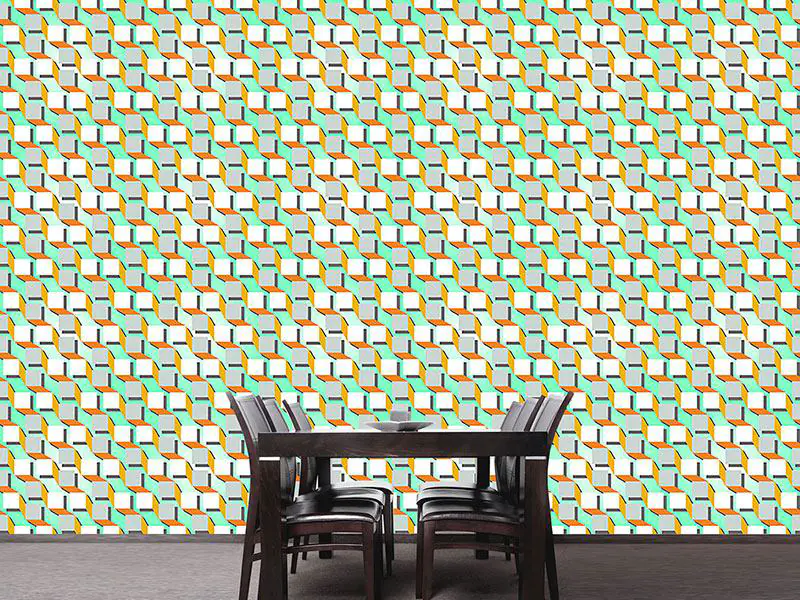 Wall Mural Pattern Wallpaper Sunbeams And Windows