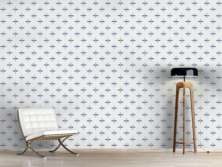 Wall Mural Pattern Wallpaper Icicle Crosses
