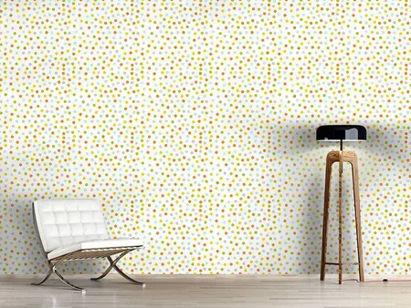 Wall Mural Pattern Wallpaper Dots In The Spring