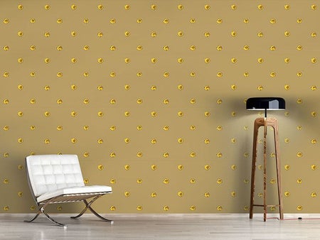 Wall Mural Pattern Wallpaper Persian Buttercup Dots