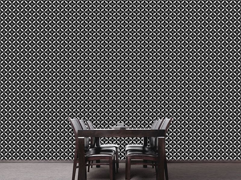 Wall Mural Pattern Wallpaper Square Couples In The Net