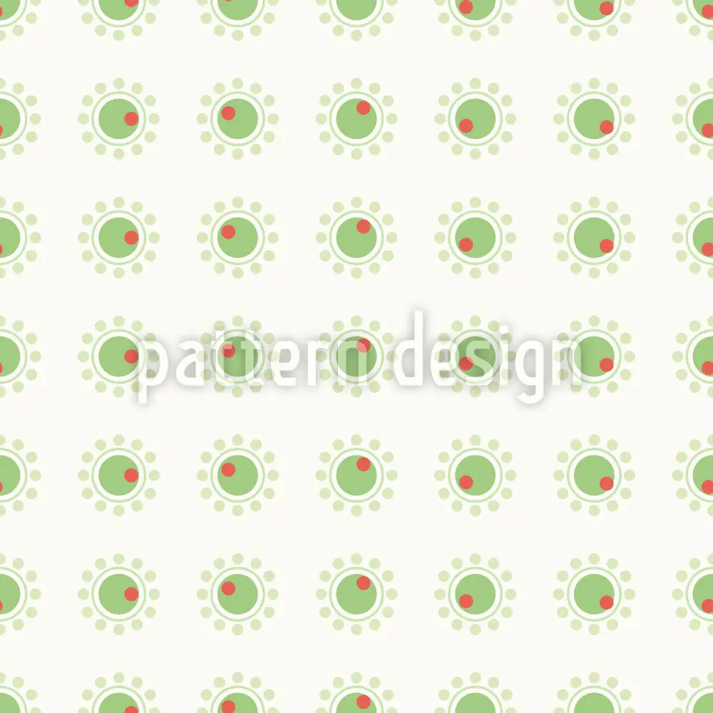 Wall Mural Pattern Wallpaper Small Olives