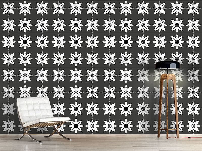 Wall Mural Pattern Wallpaper Nord Star