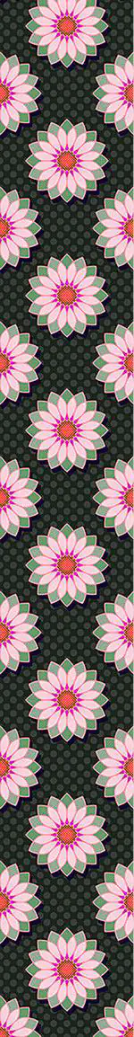 Wall Mural Pattern Wallpaper Lotus Polkadot
