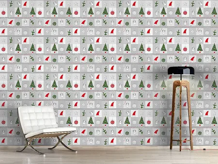 Wall Mural Pattern Wallpaper Christmas Dream