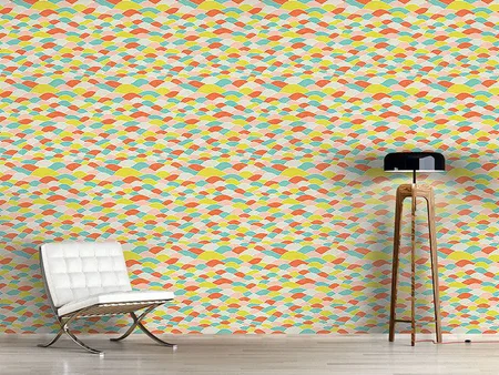 Wall Mural Pattern Wallpaper Wave Dimension