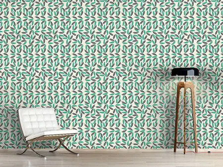 Wall Mural Pattern Wallpaper Tropical Leaves