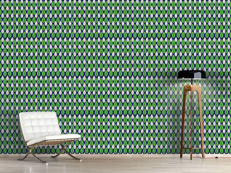 Wall Mural Pattern Wallpaper Counting Leaves