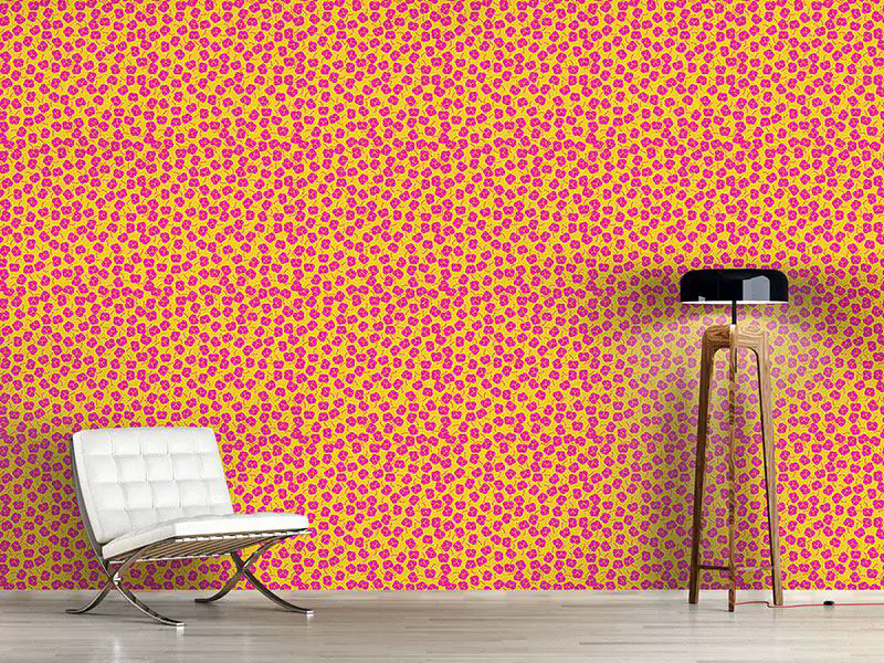 Wall Mural Pattern Wallpaper Plum Bloom
