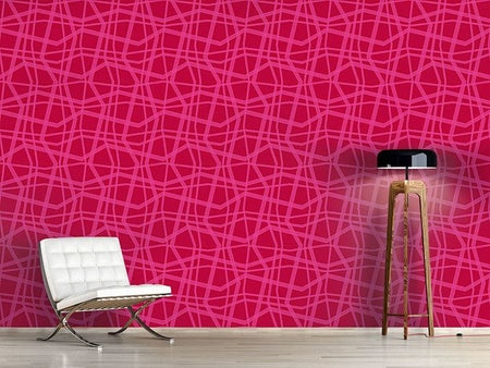 Wall Mural Pattern Wallpaper Lines Tangle